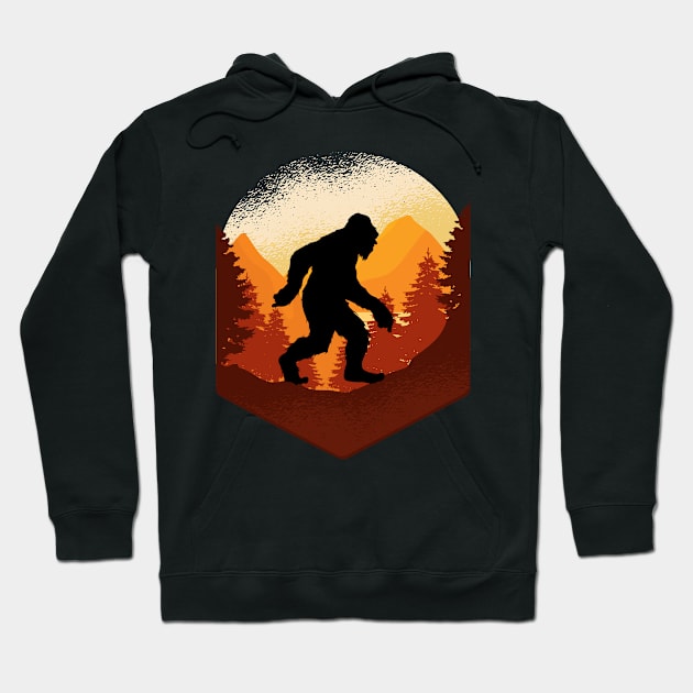 Funny Bigfoot and Sasquatch T Shirts Hoodie by DHdesignerPublic